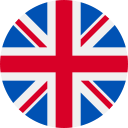 drapeau Royaume-Uni rond