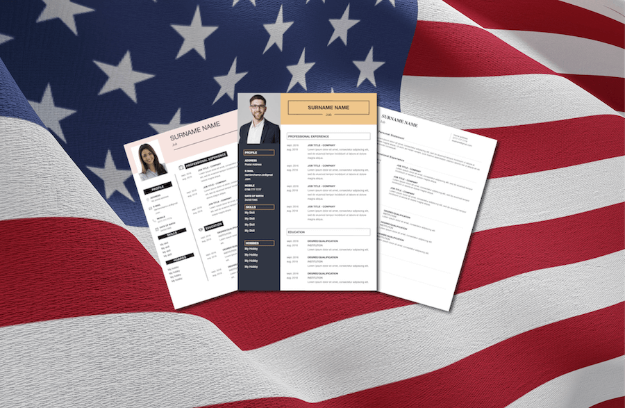 how to make a american resume