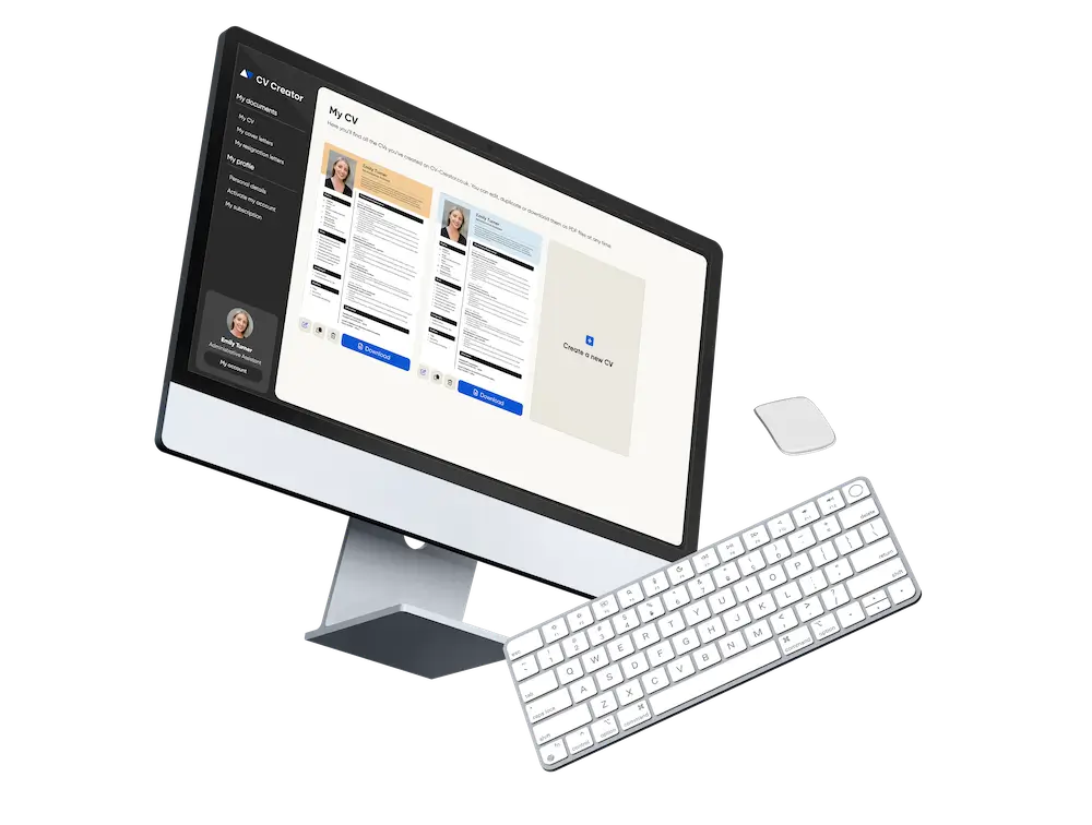customer account CV Creator