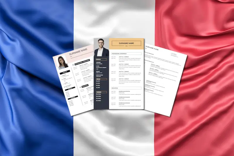 image French CV