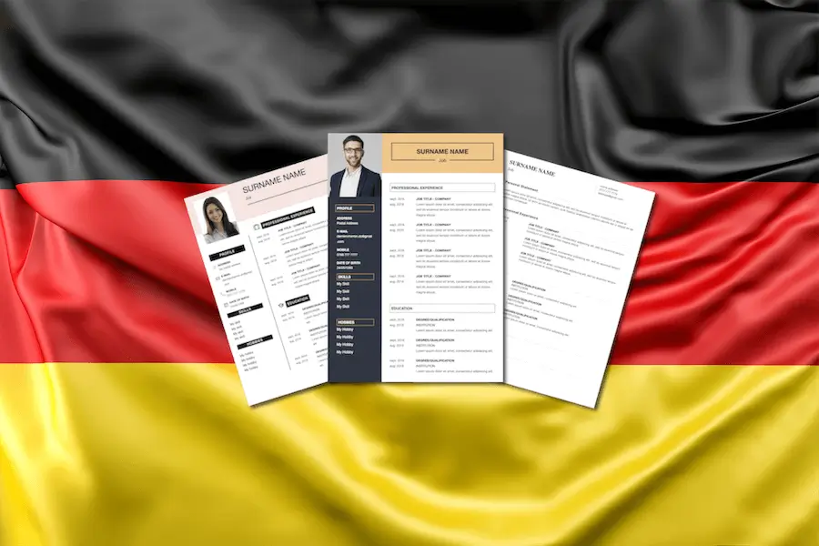 image German CV