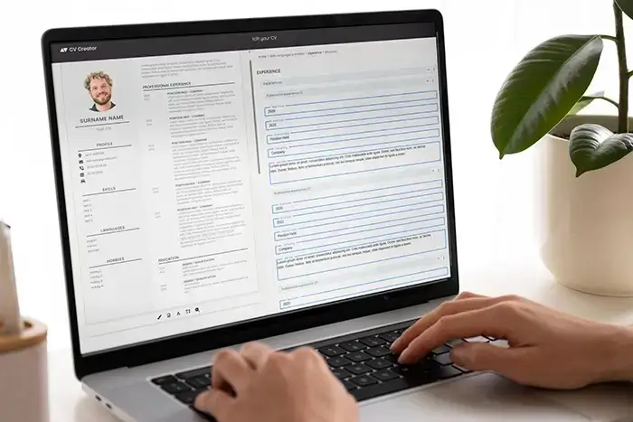image Work Experience on a CV