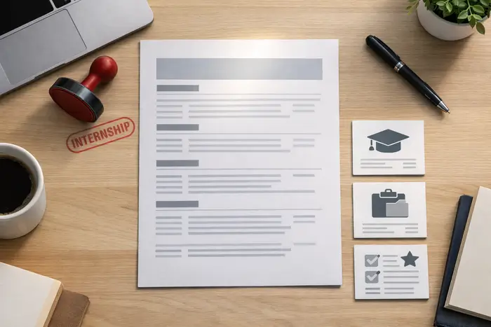 image Internship CV