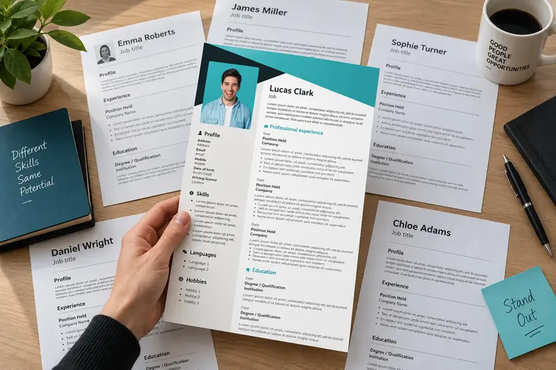 an original cv make the difference