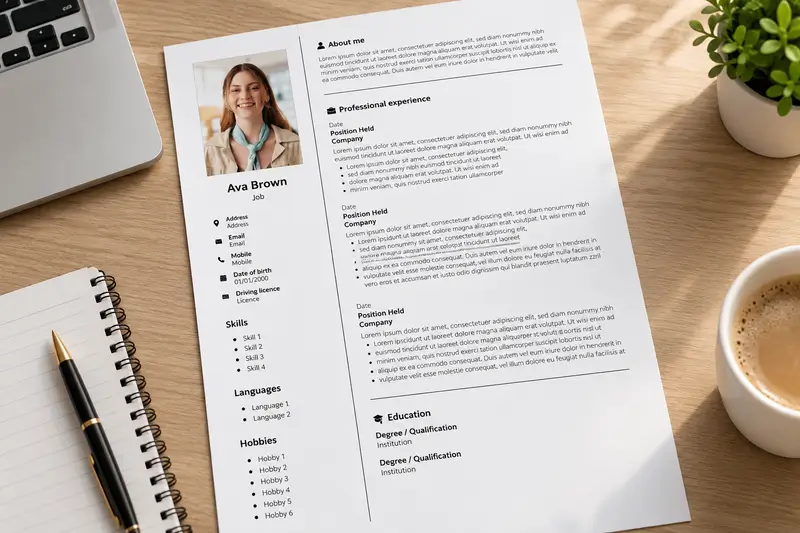 ats friendly cv